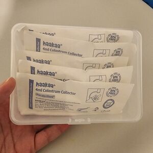 Haakaa Pre-Sterilized Silicone Colostrum Collector Set